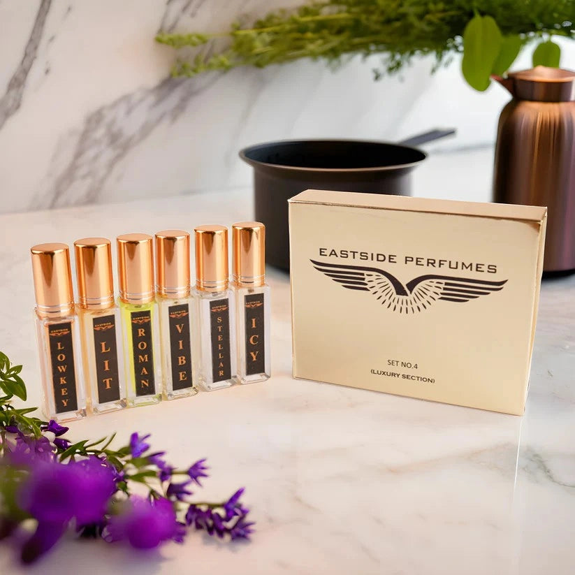 EASTSIDE Pack of six  SET NO. 4 (Luxury section)