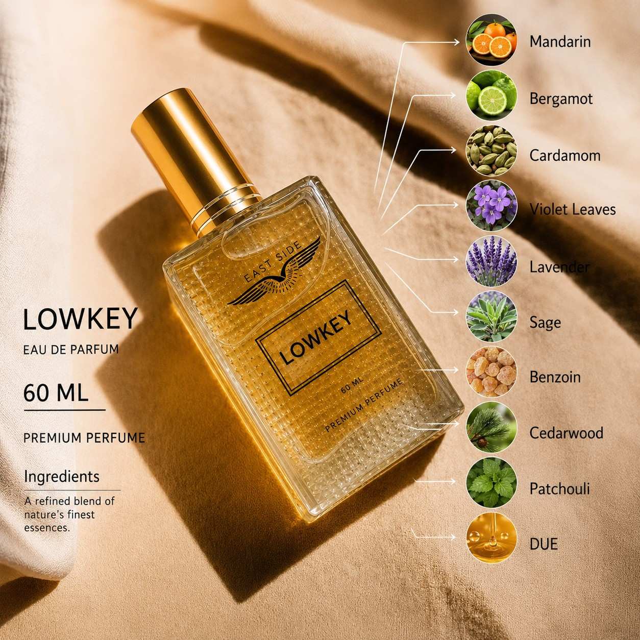 EASTSIDE LOWKEY (LUXURY SECTION)  60 ML