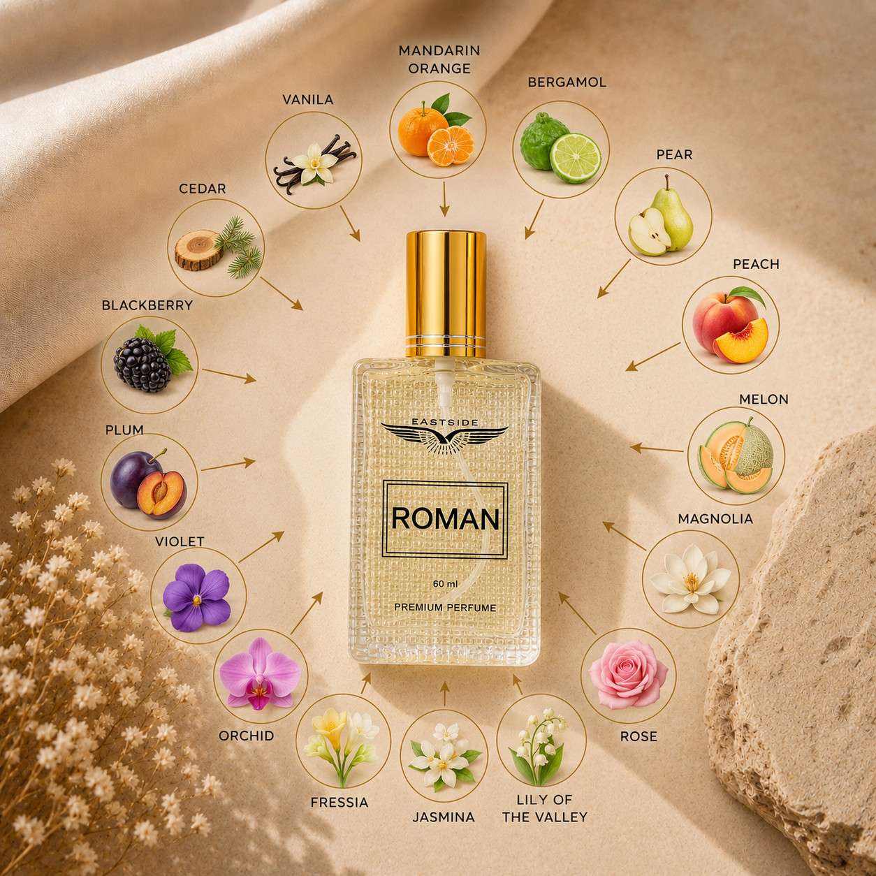 EASTSIDE ROMAN (LUXURY SECTION) 60 ML