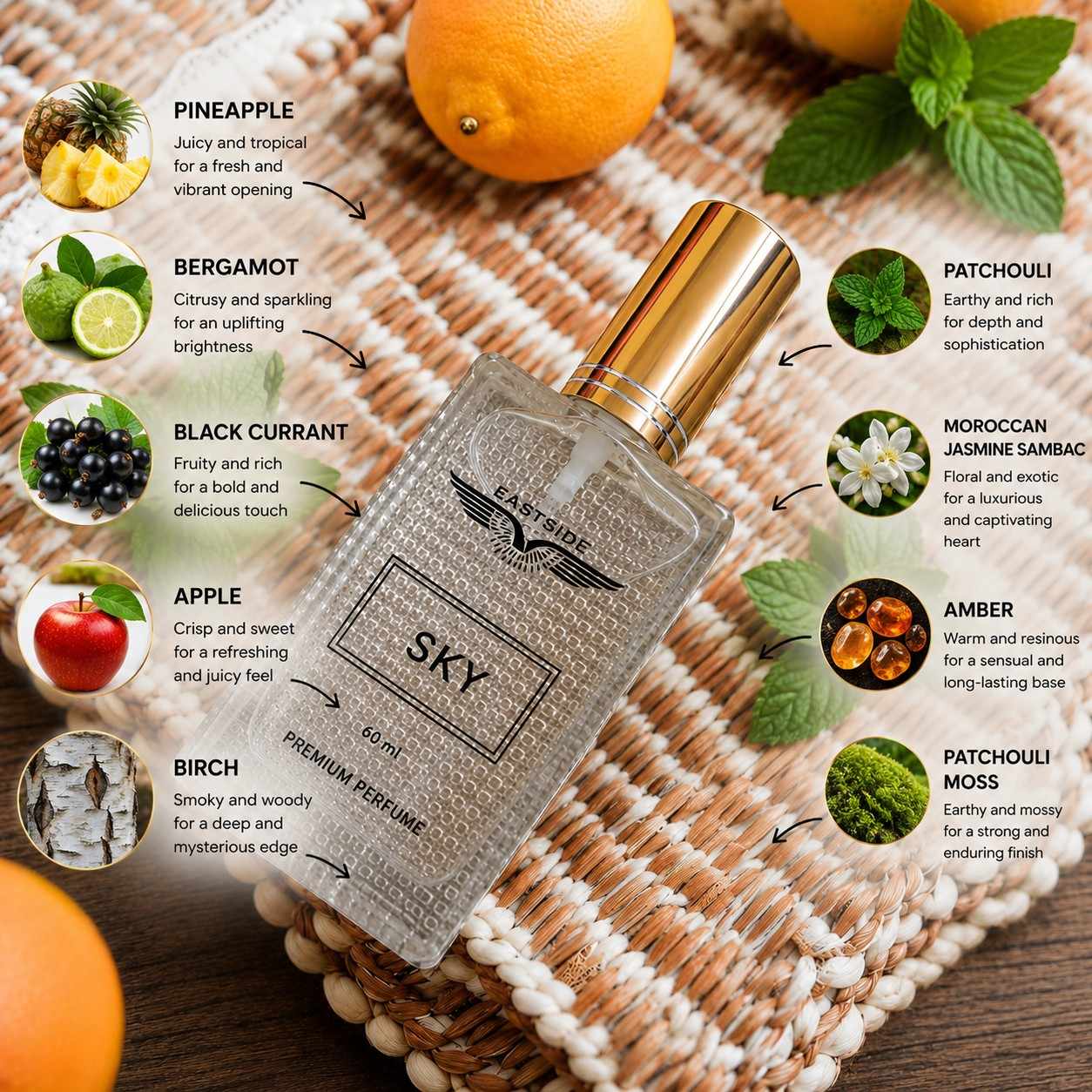 EASTSIDE SKY 60 ml (Male)